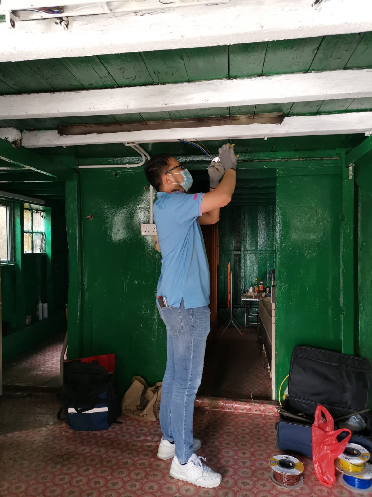 協助支援大澳災後棚屋重建電力工程項目